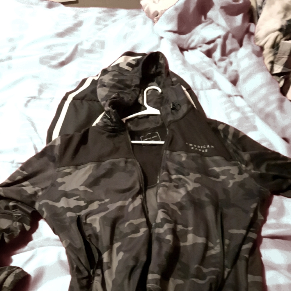 American eagle and grizzly jackets